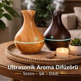 Usb’li Hava Nemlendirici Ultrasonik Buhar Makinesi – Sessiz Çalışma, LED Işıklı Ortam Nemlendirici