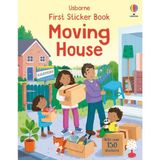 Usborne Çocuk Kitabı Moving House Jessica Greenwell 32 Sayfa İlk Sticker Kitabı 3+ Yaş