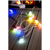 usin 1,5 Metre USB Girişli Kalp RGB Işıklı Yılbaşı Gece Parti Süsü Aydınlatması Peri Led Şerit