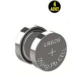 usin 4 ADET AG4 LR626 377A V377 SR626 177 LR66 606 SR626SW Alkalin 1.5V Düğme Pil