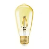 Usin 6 W E 27 Duy 500 Lümen Dekoratif Rustıc Vintage Altın Rengi Led Ampul 2700K Sarı Işık Avize Lambası