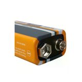 usin 9 Volt Pil - 9V Oyuncak Araba Drone Kumanda Pili -9Volt Çift Başlı Kare Pil