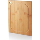 Usin Ahşap Bambu Et Ekmek Kesim Tahtası -Sebze Meyve Doğrama Kesme Tahtası 30X20 cm - Çok Renkli
