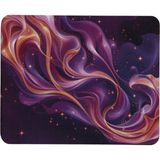 usin Gece Desenli Tip Kaymaz Taban Optik Bilgisayar Notebook Mouse Pad MausPad 17x 21 CM