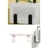Usin Kendinden Yapışkanlı Beyaz Duvara Asılabilir Modem Adsl Wifi Router Saklama Duvara Montaj Kutusu Organizer Raf