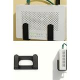 Usin Kendinden Yapışkanlı Siyah Duvara Asılabilir Modem Adsl Wifi Router Saklama Duvara Montaj Kutusu Organizer Raf