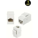 Usin Klipsli RJ45 Cat5 Cat6 Cat7 Cat8 Modem Ethernet Internet Kablosu Uzatıcısı Dişi Dişi Birleştirici Ara Aparat