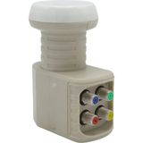 Usin Merkezi Sistem Quattro Santral Tip Ku-Band Altın Uç 4lü Lnb (Sadece Uydu Santrallerine Uyumludur)
