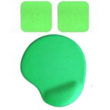 Usin Oval Kum Desen Bilek Destekli Mouse Pad + 2 Adet Kupa Fincan Bardak Altlığı Altlık Set (yeşil)