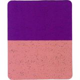 Usin Pembe Mor Düz Tip Kaymaz Taban Optik Bilgisayar Notebook Mouse Pad 17,5X21,5Cm Mouseped