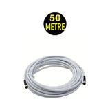 Usin RG6 U4 Full HD 3D 4K Anten TV Çanak Uydu LNB Kablosu 50 M