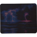 usin Şimşek Desenli Tip Kaymaz Taban Optik Bilgisayar Notebook Mouse Pad MausPad 17x 21 CM