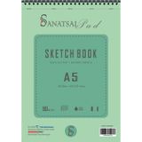 Üsküdar Sanat Sanatsal Pad Sketchbook Eskiz Defteri A5 90gr 60 Yaprak Spiralli