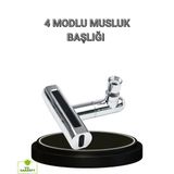 Uslucan Alışveriş 4 Fonksiyonlu Musluk Başlığı 360 Derece Dönebilen Ve Su Tasarruflu