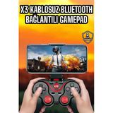 Uslucan Alışveriş Android Uyumlu Gamepad X3 Game Stick Oyun Kolu Bluetooth Bağlantılı