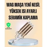 Uslucan Alışveriş Ayarlanabilir Isılı Bukle Saç Maşası