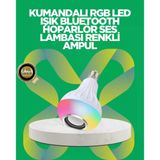 Uslucan Alışveriş Bluetooth Hoparlörlü Led Ampul – 12W Enerji Tasarruflu