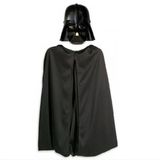 Uslucan Alışveriş Çocuk Boy Yıldız Savaşları Star Wars Darth Vadet Maskesi ve 90 cm Pelerin Seti Siyah