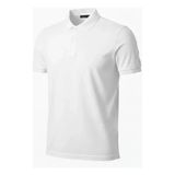 Uslucan Alışveriş Erkek Pike Kumaş Düğmeli Yaka Regular Fit Günlük Kısa Kol Tişört T-Shirt - Beyaz - 2XL