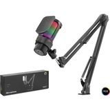 Uslucan Alışveriş Gaming Rgb Mikrofon Seti Boom Mikrofon Kolu Type-C 192KHZ 24BIT Siyah M835B - Seçenek