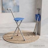 Uslucan Alışveriş Katlanabilir Baston Sandalye - Oturaklı - 88 cm