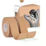 Uslucan Alışveriş Kinezyo Ağrı Bandı 2.5 cm x 5 M Ten Rengi