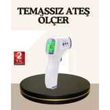 Uslucan Alışveriş Kızılötesi Alından Temassız Ateş Ölçer Akıllı Sesli Uyarı