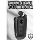 Uslucan Alışveriş Makaralı Bluetooth Kulaklık Kulak İçi Android İos Uyumlu Titreşimli