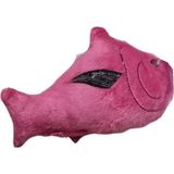 Uslucan Alışveriş Peluş Balık Figürlü Kedi Oyuncağı Pembe