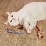 USLUCAN ALIŞVERİŞ Peluş Fare Kedi Oyuncağı 3 Adet