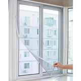 Uslucan Alışveriş Pencere Sineklik Tülü 100X150 Cm Çift Taraflı Bant Hediyeli Kesilebilir Tül Sineklik Seti