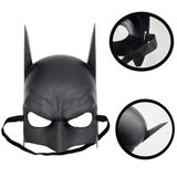 Uslucan Alışveriş Siyah Renk Çocuk Boy Arkadan Lastikli Batman Maskesi 20x14 cm