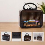 Uslucan Alışveriş Solar Nostalji Müzik Kutusu - Şarjlı - Fm Radyo - Bluetooth Özellikli - Retro Tasarımlı