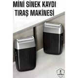 USLUCAN ALIŞVERİŞ Tıraş Makinesi Mini Sinek Kaydı Şarjlı Taşınabilir Paslanmaz Çelik