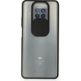 Uslucan Alışveriş Xiaomi Mi 10T Lite Kılıf Palm Buzlu Kamera Sürgülü Silikon - Siyah - Seçenek