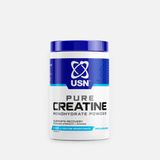 USN Pure Creatine Monohydrate Powder Increased Strength + Stamına 300 G - aromasız