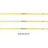 USR 251603 3'lü 160 cm Slalom Çubuk ve Kelepçe Seti