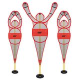 USR BDA1806 3 lü 180 cm Basketbol Defans Adam Seti