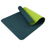 USR Deep Serisi Yoga Matları (Lacivert-Fosfor yeşil)
