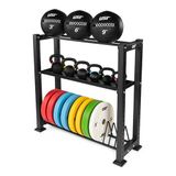 USR Ephesos-R30BKW 224 kg Bumper Plaka-Kettlebell-Wallball-Raf Set