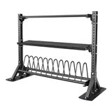 USR Miletos-A-R30 3 Katlı Bumper Plaka-Dambıl-Kettlebell-Wallball Rafı