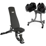 USR Mnara-80 Ayarlı Bench-2x40 Kg Dambıl Seti - 80 kg