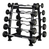 USR Priene BR100DZ 10 lu Barbell-Raf Set