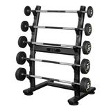 USR Priene BR50D 5 li Düz Barbell-Raf Set