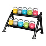 USR Priene KR21080C 80 kg Kettlebell-Raf Set
