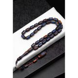 Usta İşçilikli Kafur Ağacı Tesbih 7 X 12 Mm Kapül Kesim - T-1766