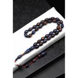 Usta İşçilikli Kafur Ağacı Tesbih 8 X 12 Mm Arpa Kesim - T-1760