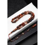 Usta İşçilikli Sıkma Tesbih 7 X 11 Mm Kapsül Kesim - T-1586