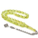 USTA İŞİ ORİJİNAL ARPA KESİM DOMİNİK DAMLA KEHRİBAR TESBİH 14 GR 1.KALİTE