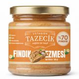 Ustagıda Tazecik Fındık Ezmesi 300 g |%70 Giresun Fındıklı, Vegan, Glutensiz, Mini Parçacıklı